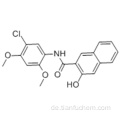 2-Naphthalincarbonsäureamid, N- (5-Chlor-2,4-dimethoxyphenyl) -3-hydroxy-CAS 92-72-8